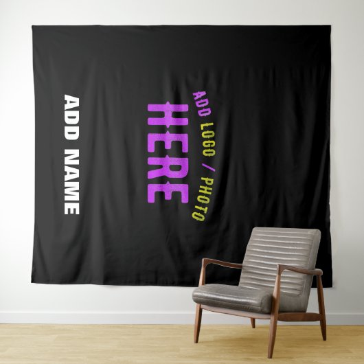 STIJLVOL MODERN  ZWART GEVERIFIEERD BRANDED WANDKLEED (In Situ (horizontaal))