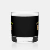 STIJLVOL MODERN  ZWART GEVERIFIEERD BRANDED WHISKY GLAS (Links)