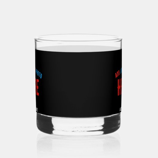STIJLVOL MODERN  ZWART GEVERIFIEERD BRANDED WHISKY GLAS (Rechts)