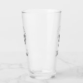 Stijlvol, modern, zwart, met een driekleurig staar glas (Links)