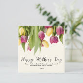 Stijlvol Moeder Cadeau | Perfect voor Moederdag Feestdagenkaart (Staand voorkant)