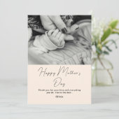 Stijlvol Moeder Cadeau | Perfect voor Moederdag ka Feestdagenkaart (Staand voorkant)