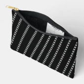 Stijlvol monochroom reizen etui (Open)