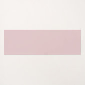 Stijlvol Monogram Baroque Patroon in Roze Shades Yogamat (Achterkant (horizontaal))