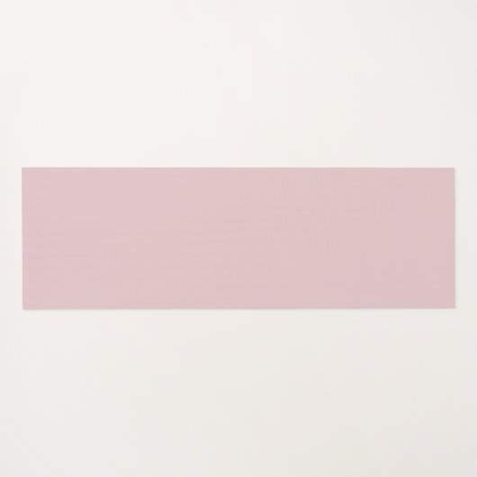 Stijlvol Monogram Baroque Patroon in Roze Shades Yogamat (Achterkant (horizontaal))