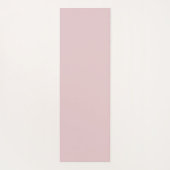 Stijlvol Monogram Baroque Patroon in Roze Shades Yogamat (Achterkant)