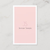 Stijlvol monogram design stijlvol, stijlvol design visitekaartje (Voorkant)