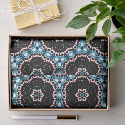 Stijlvol mozaïekpatroon tissuepapier (Geschenk)