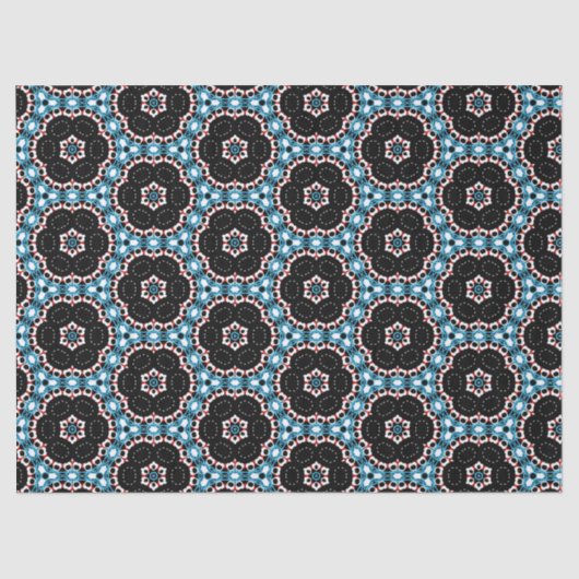 Stijlvol mozaïekpatroon tissuepapier (Voorkant)