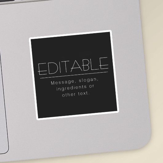 Stijlvol multifunctioneel sticker