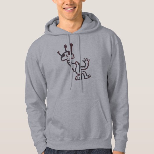 Stijlvol Mythisch Cijfer Hoodie (Voorkant)