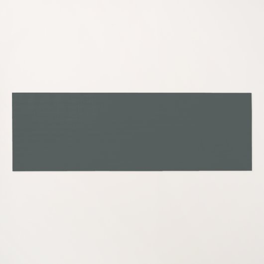 Stijlvol Namaste Roze Gray Typographic Yoga Mat (Achterkant (horizontaal))