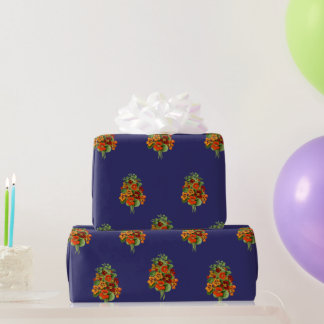 Stijlvol Nasturtium Wrapping Paper Cadeaupapier