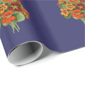 Stijlvol Nasturtium Wrapping Paper Cadeaupapier (Rol Hoek)