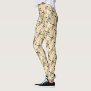Stijlvol navigatiepatroon Yoga Workout Leggings