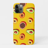 Stijlvol neon fruit patroon Case-Mate iPhone case (Achterkant)