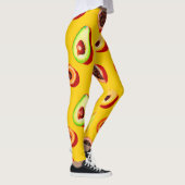 Stijlvol neon fruit patroon leggings (Rechts)