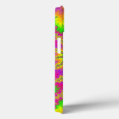 Stijlvol Neon Rainbow Fractal Case-Mate iPhone Case (Achterkant / Rechts)