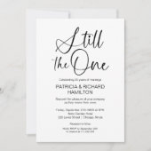 Stijlvol nog steeds de ene trouwgelofte vernieuwin kaart (Voorkant)