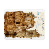 Stijlvol Oaxaca Mexico Templo de Santo Domingo Magneet (Horizontaal)