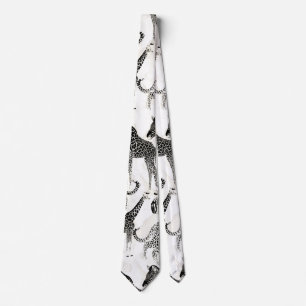 Stijlvol Oerwoud-dierenpatroon Stropdas