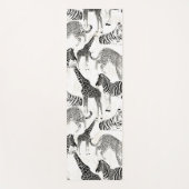 Stijlvol Oerwoud-dierenpatroon Yogamat (Voorkant)