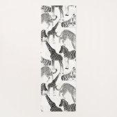 Stijlvol Oerwoud-dierenpatroon Yogamat (Achterkant)