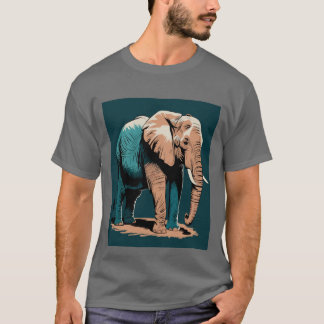 Stijlvol olifant t-shirt