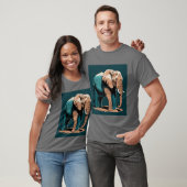 Stijlvol olifant t-shirt (Unisex)