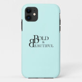 Stijlvol ontwerp met briefing Case-Mate iPhone case (Achterkant)