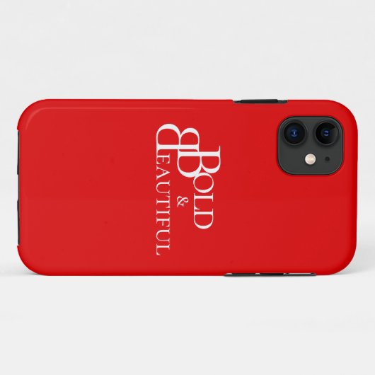 Stijlvol ontwerp met briefing Case-Mate iPhone case (Achterkant (horizontaal))