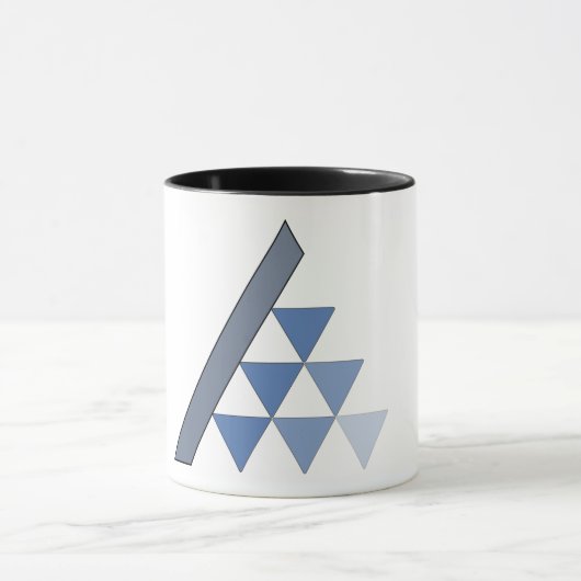 Stijlvol ontwerp mok (Midden)