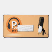 Stijlvol ontwerp, podcaster, podcast bureaumat (Keyboard & Muis)