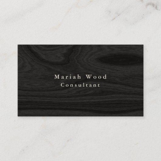 Stijlvol ontwerp Professional grijs, modern Visitekaartje (Voorkant)