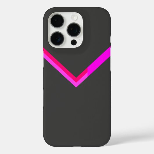 Stijlvol ontwerp van Chevron Pattern Case-Mate iPhone Case (Achterkant)