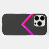 Stijlvol ontwerp van Chevron Pattern Case-Mate iPhone Case (Achterkant (horizontaal))