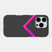 Stijlvol ontwerp van Chevron Pattern iPhone Hoesje (Achterkant horizontaal)