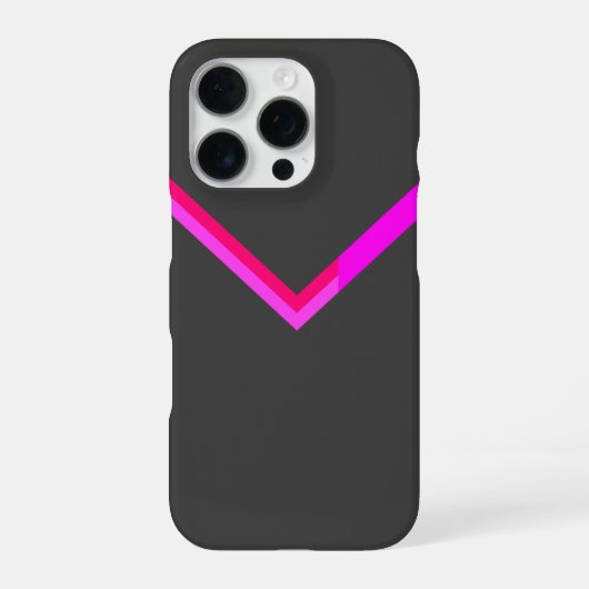 Stijlvol ontwerp van Chevron Pattern iPhone Hoesje (Achterkant)