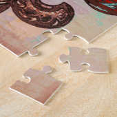 Stijlvol ontwerp van de Lis Legpuzzel (Zijkant)