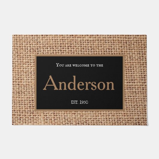 Stijlvol ontwerp voor de moderne huisknappe landfa deurmat (Voorkant)