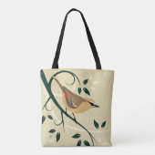 Stijlvol ontwerp voor het wassen van cedar tote bag (Achterkant)