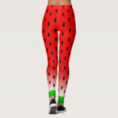 Stijlvol ontwerp voor watermeloenen leggings (Achterkant)