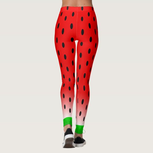 Stijlvol ontwerp voor watermeloenen leggings (Achterkant)