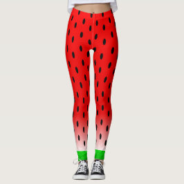 Stijlvol ontwerp voor watermeloenen leggings