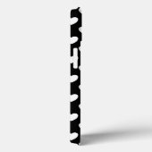 Stijlvol ontwerp voor zwarte en witte harten Case-Mate iPhone case (Achterkant / Rechts)