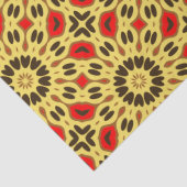 Stijlvol oosterend kleurrijk mozaïekpatroon tissuepapier (Detail)