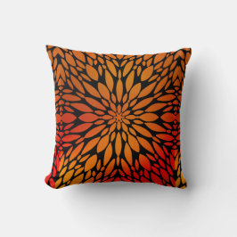 Stijlvol, Oranje patroonpatroon Kussen