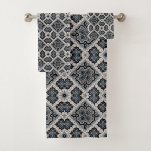 Stijlvol oriëntaals ornament bad handdoek (Insitu)