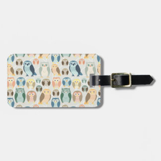 Stijlvol ovendematroon - complementaire kleuren bagagelabel