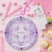 Stijlvol Paars decoratief Bord voor weddenschappen (Feest)